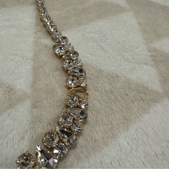 J crew Crystal cluster necklace - Picture 3 of 4